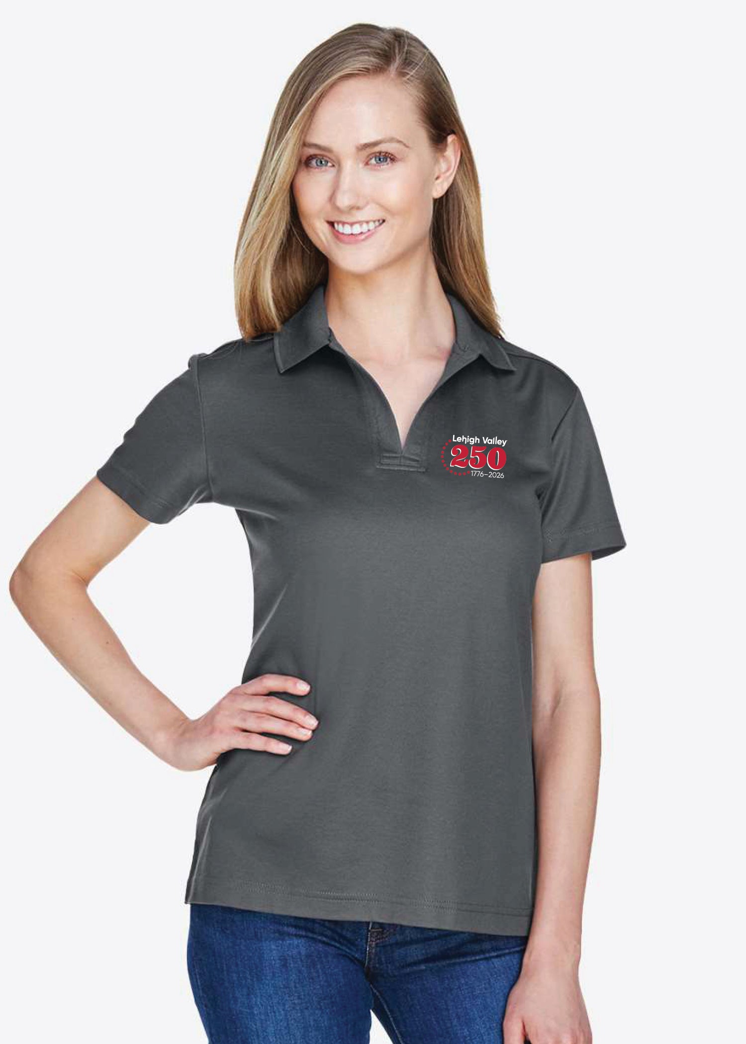 Women's CrownLux Performance® Plaited Polo