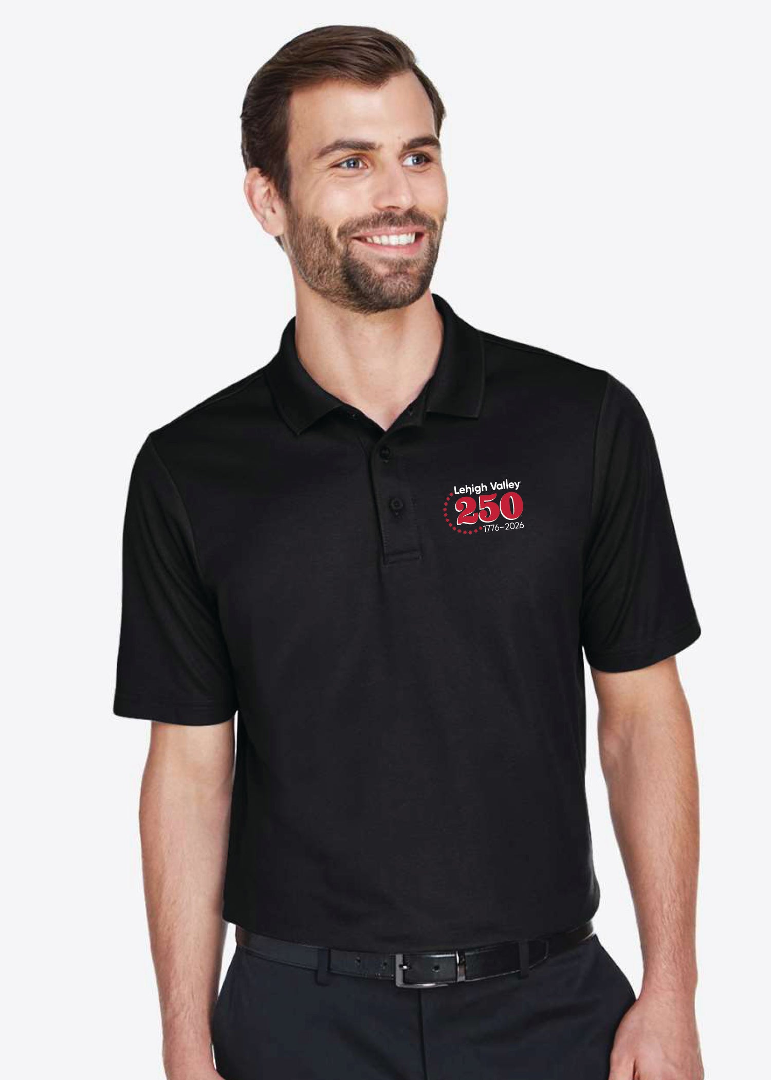 Men's CrownLux Performance® Plaited Polo