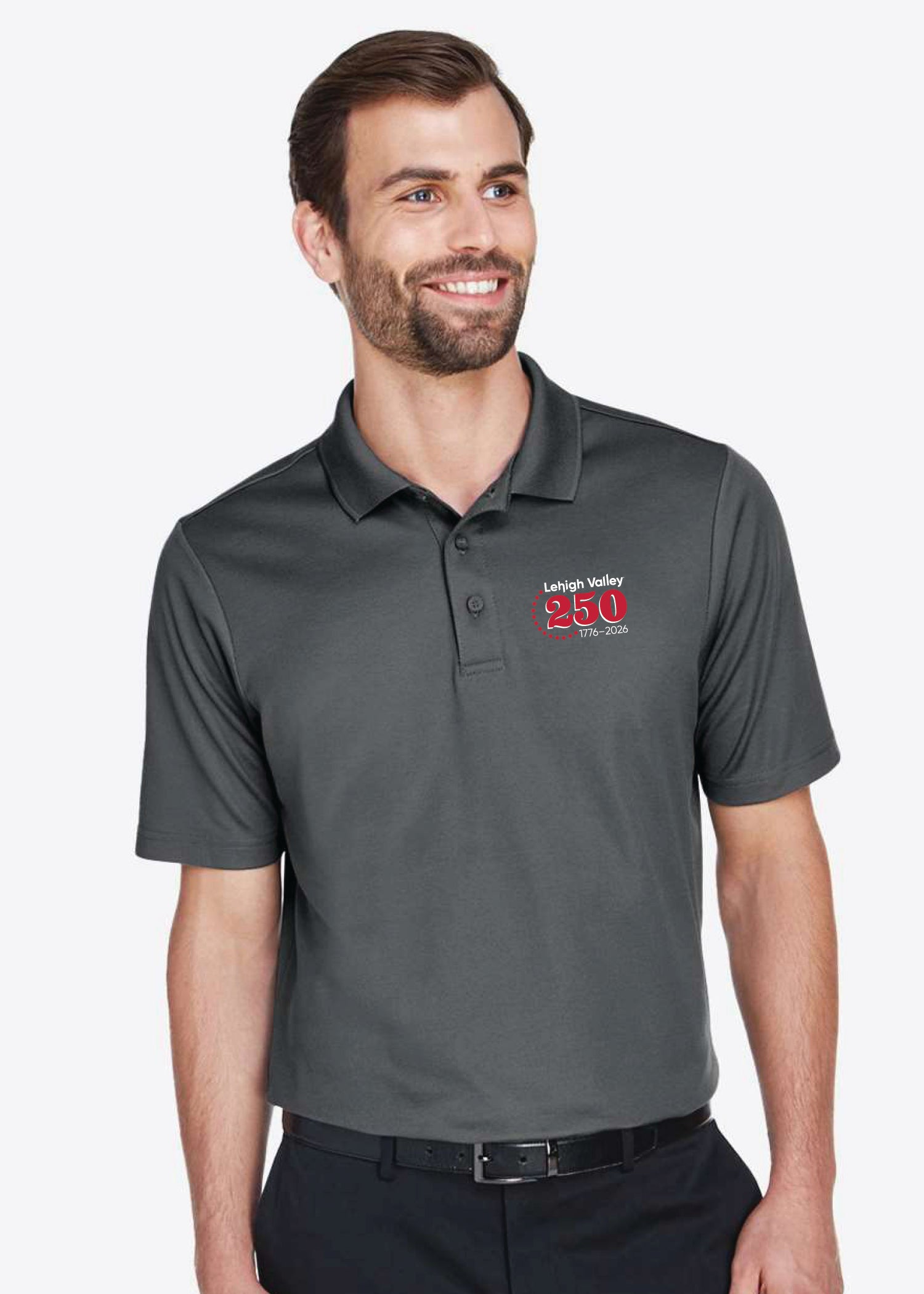 Men's CrownLux Performance® Plaited Polo