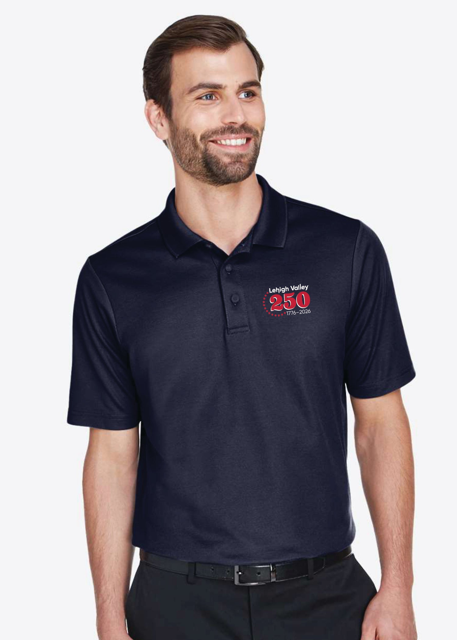 Men's CrownLux Performance® Plaited Polo